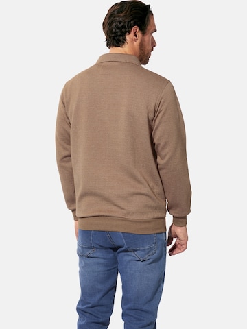 BABISTA Sweat jacket 'Wernado' in Brown
