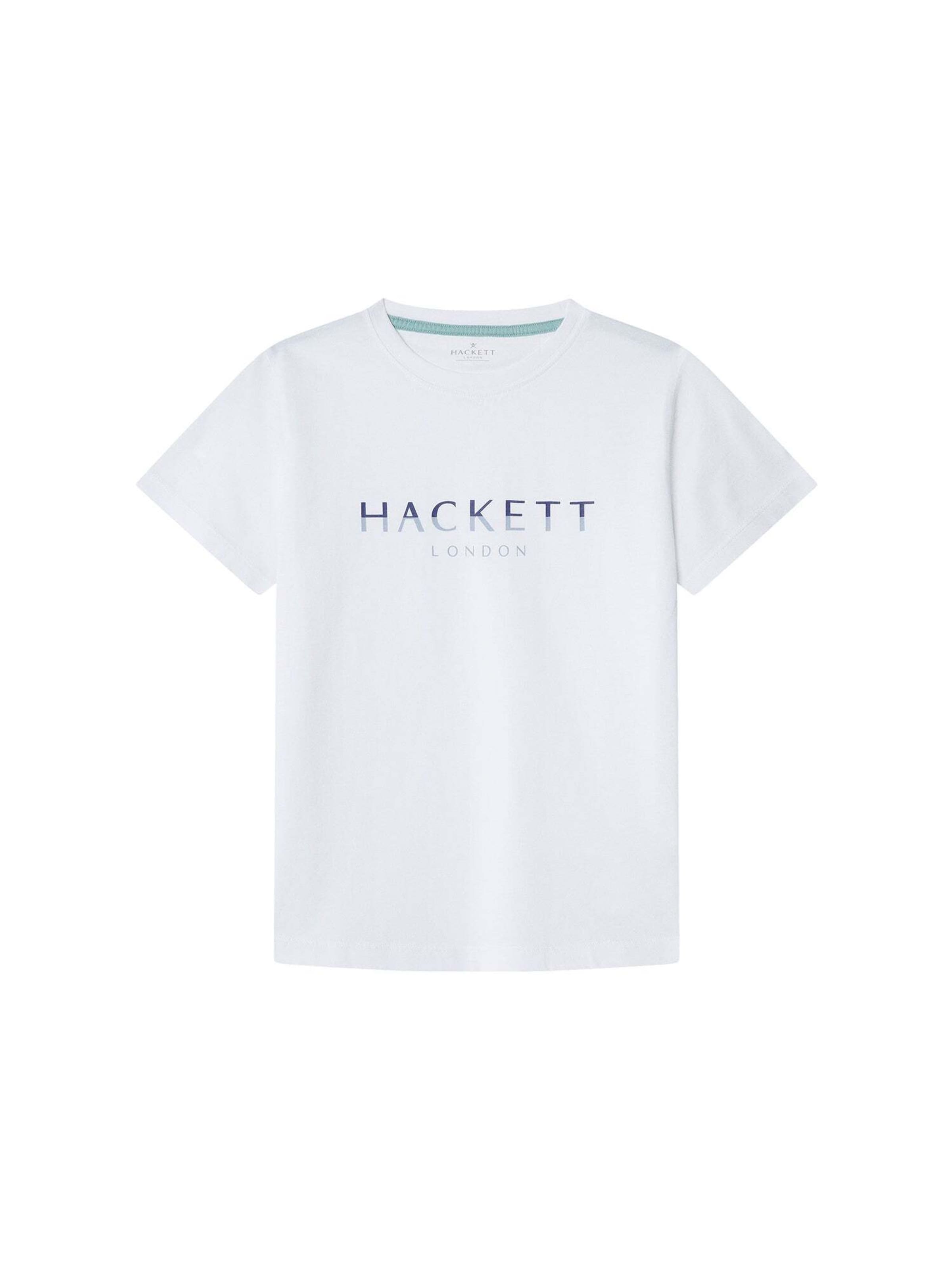 T-Shirt Hackett London en blanc : devant