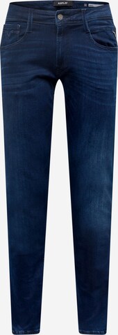 REPLAY Slimfit Jeans 'Anbass' i blå: framsida