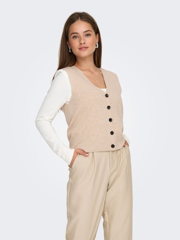 ONLY Weste 'BILLIE' in Beige: Vorderseite