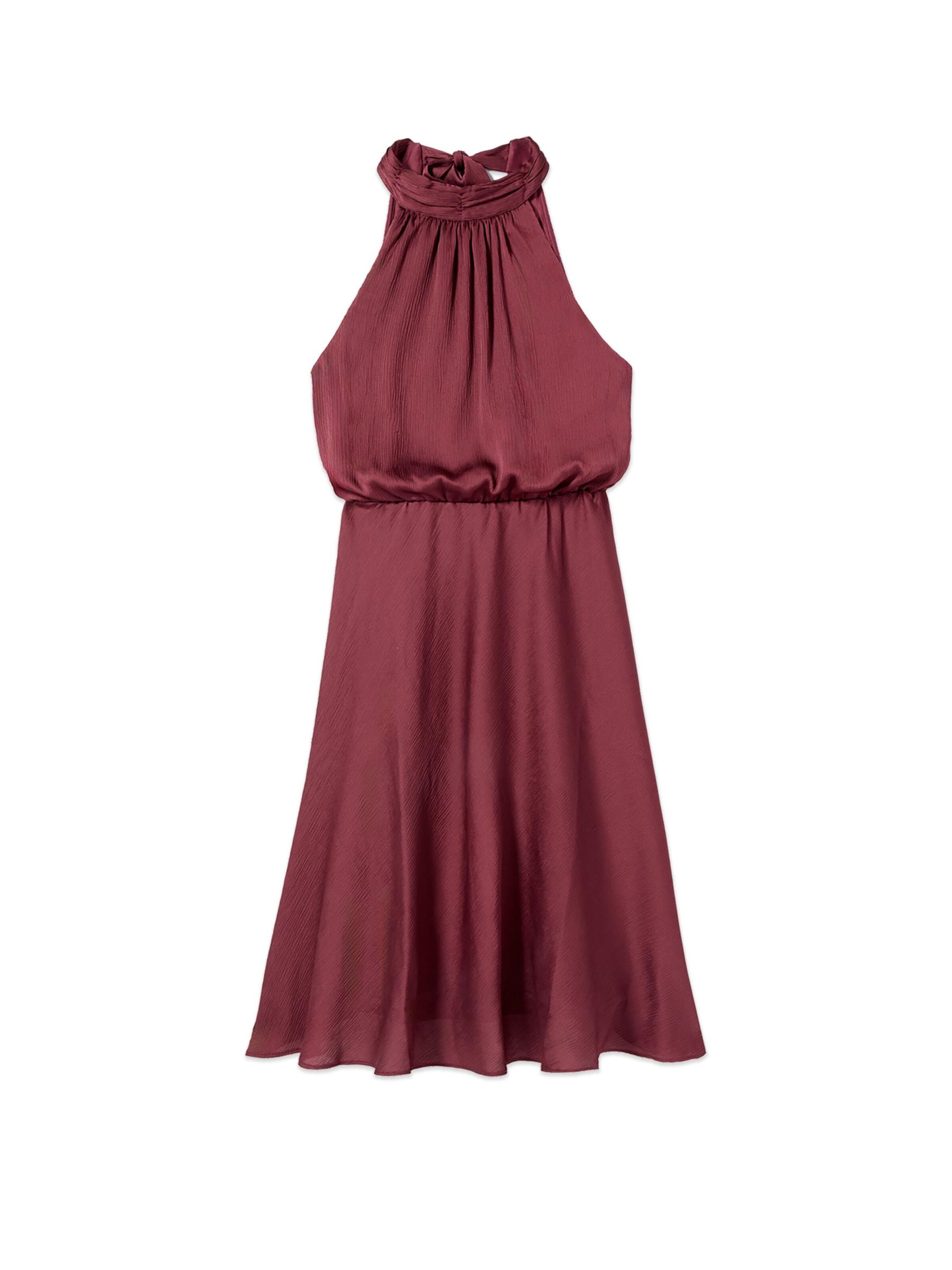 Robe oltre en rouge : devant