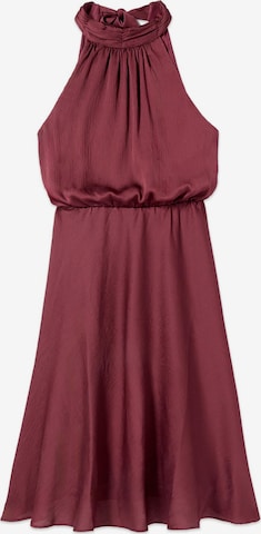 Robe oltre en rouge : devant