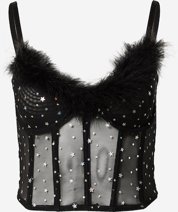 Nasty Gal Korsetti värissä musta: etupuoli