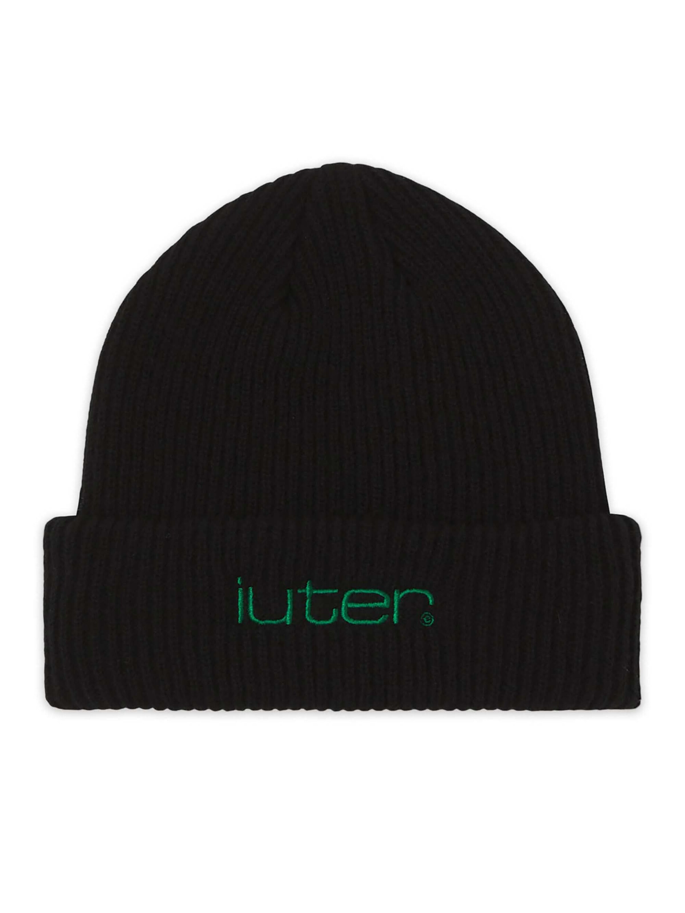 IUTER Muts 'Scream' in Zwart: voorkant