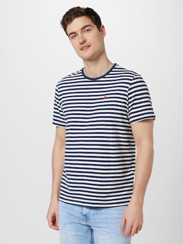 BLEND T-shirt 'Dinton' i blå: framsida