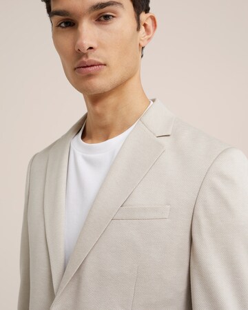 WE Fashion Slim Fit Business-Sakko in Beige