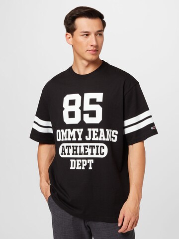 T-Shirt Tommy Jeans en noir : devant