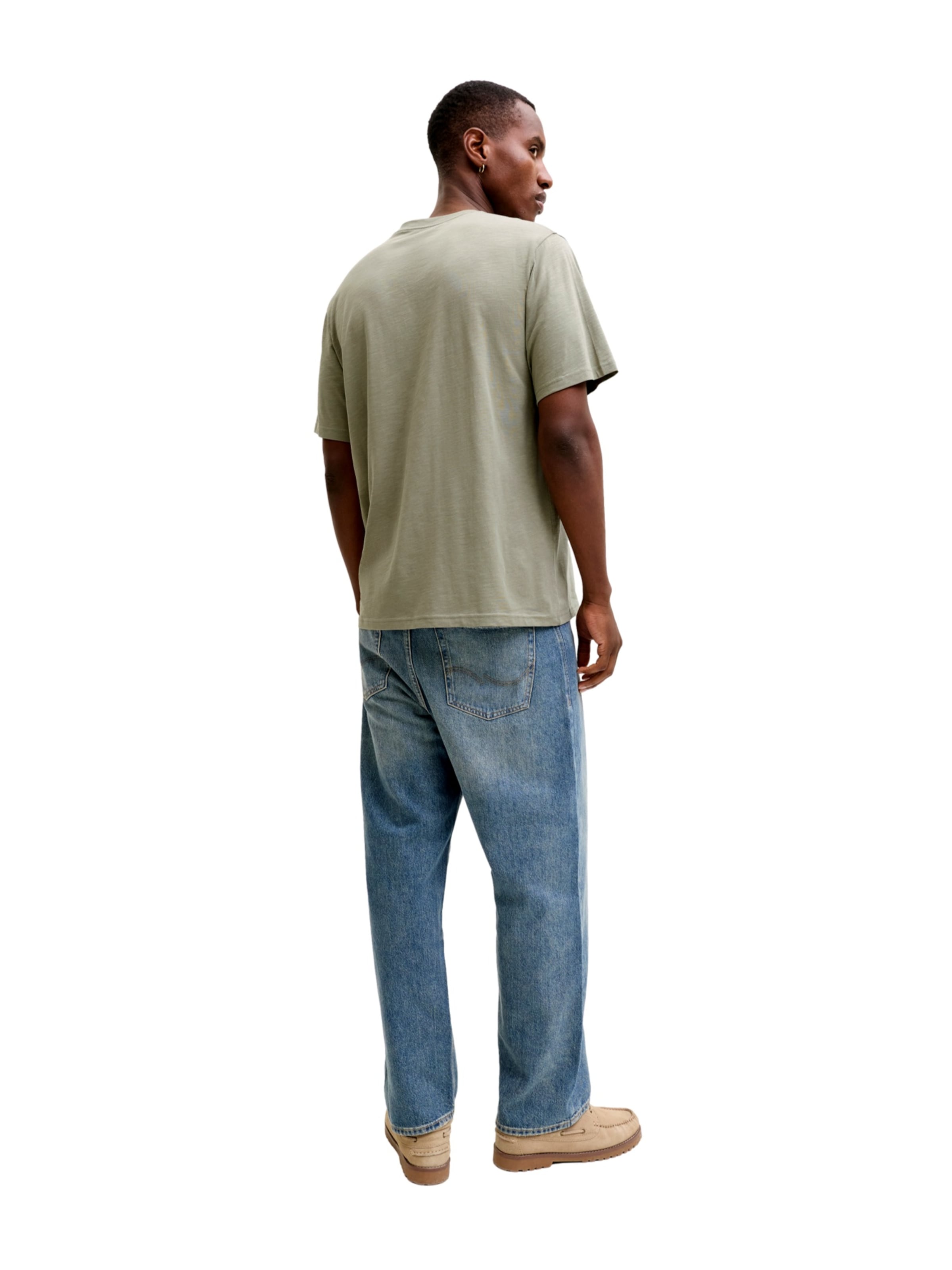 JACK & JONES T-Shirt 'Dover' in Grün