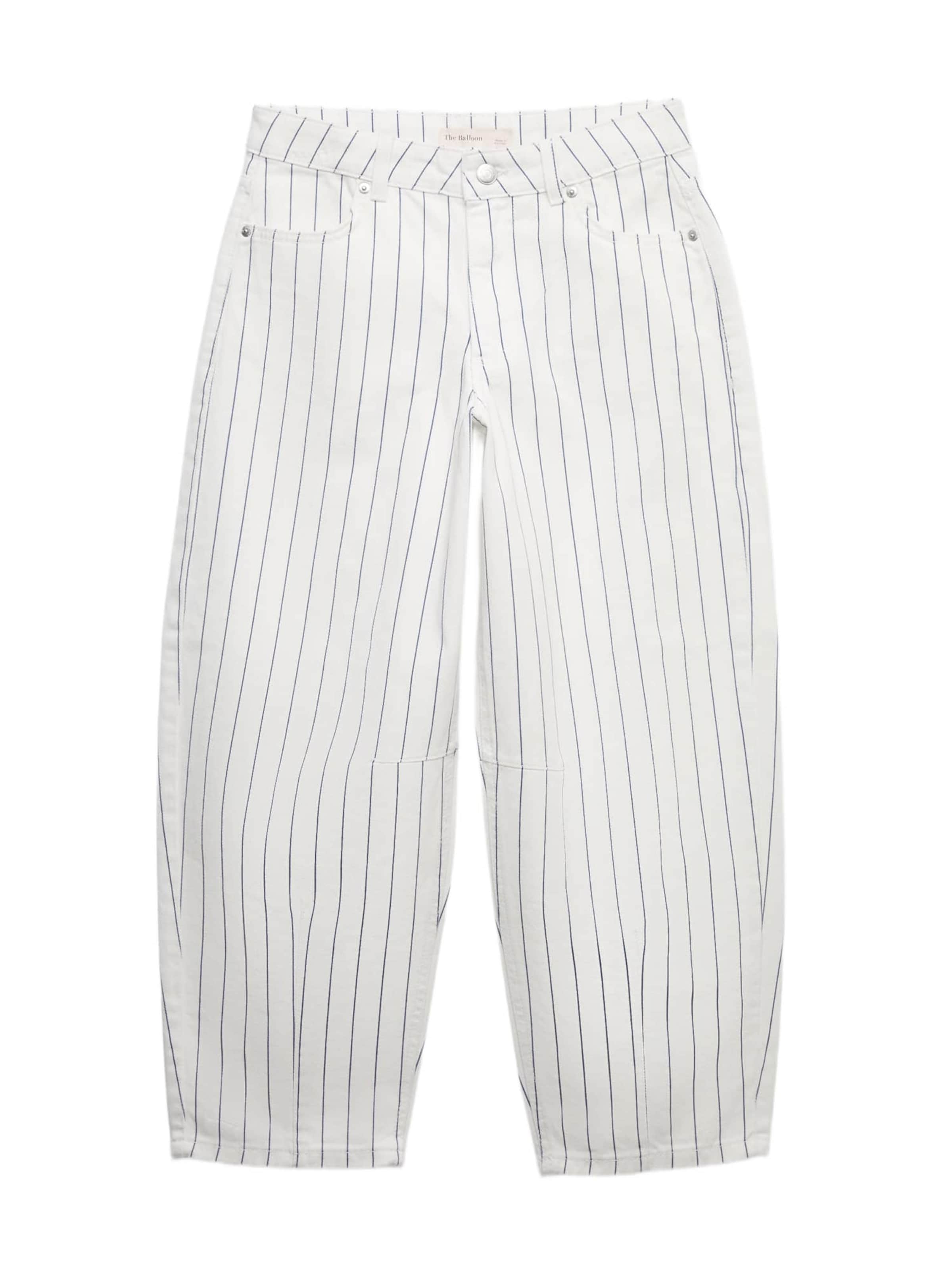 Marks & Spencer Vat Jeans in Beige: voorkant