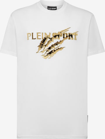 Plein Sport Shirt 'Scratch' in White: front