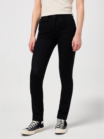 Slimfit Jeans 'SLIM' di WRANGLER in nero