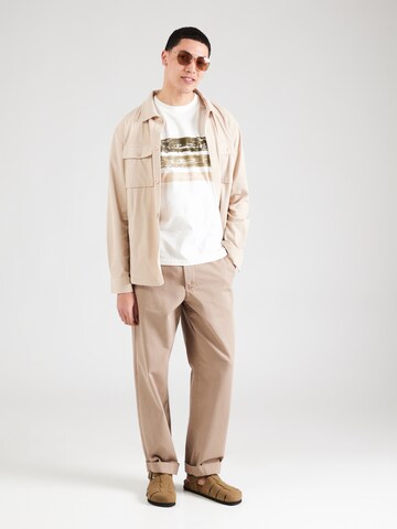 INDICODE JEANS Shirt 'Caron' in Wit