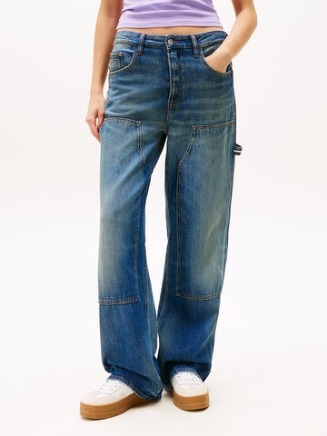 Wide Leg Jean Tommy Jeans en bleu : devant
