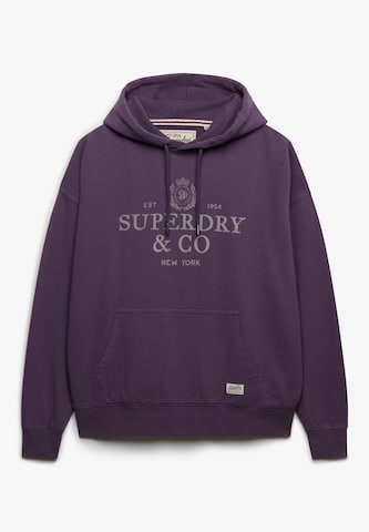 Superdry & Co Sweatshirt in Purple