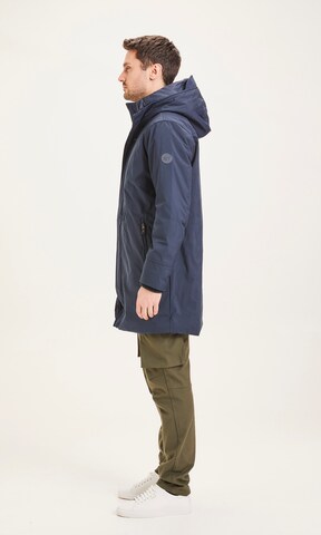 KnowledgeCotton Apparel Winter parka in Blue