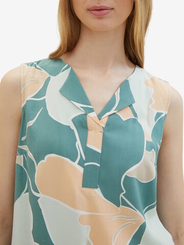 TOM TAILOR Blouse in Groen