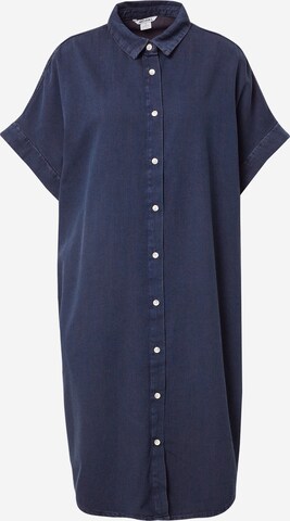 Monki Shirt Dress in Blue: front