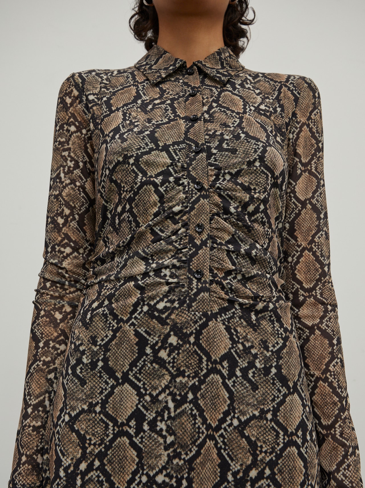 EDITED Blusekjole 'Deborah' blandingsfarvet