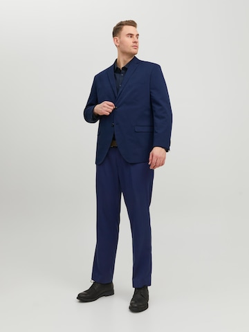 Jack & Jones Plus - Slimfit Traje 'Franco' en azul