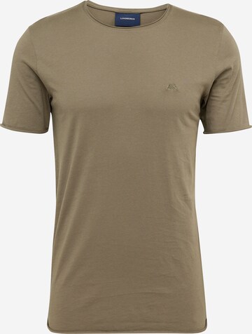 T-Shirt Lindbergh en vert : devant