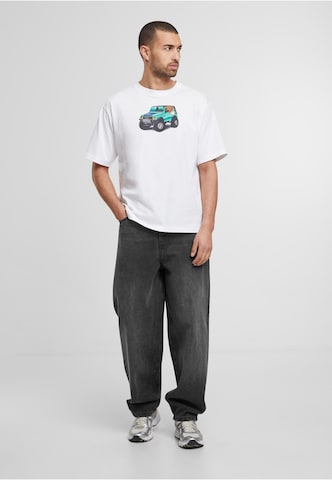MARKET T-Shirt '4x4 Bear' in Weiß