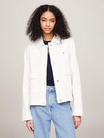 Tommy Jeans Jacke in Weiß