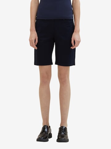 TOM TAILOR Loosefit Shorts in Blau: predná strana