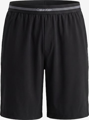 Calvin Klein Sport Regular Sporthose in Schwarz: Vorderseite
