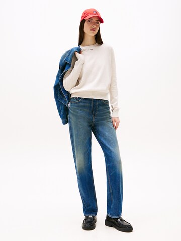 Tommy Jeans Sweter 'ESSENTIAL' w kolorze beżowy