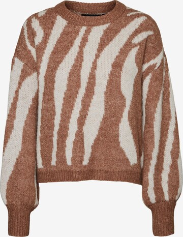 Pull-over 'Belle' VERO MODA en marron : devant