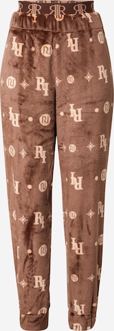 River Island Regular Broek in Bruin: voorkant