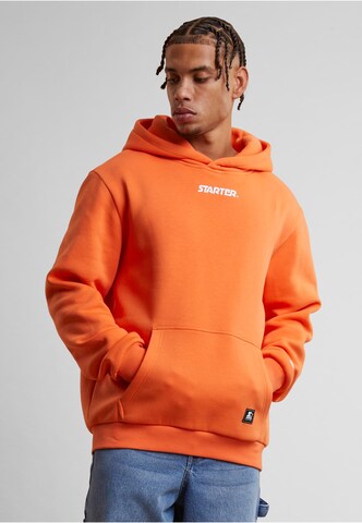 Starter Black Label Sweatshirt 'Essential' in Orange: Vorderseite