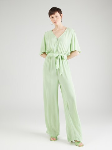 ICHI Jumpsuit 'MARRAKECH' in Green: front