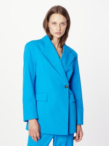 TOPSHOP Blazer in Blue: front