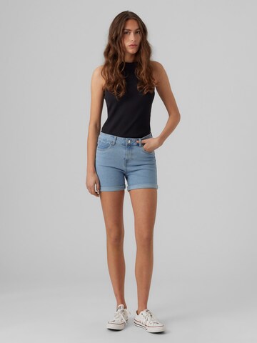 Coupe slim Jean 'LUNA' VERO MODA en bleu