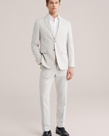 WE Fashion Slim Fit Sakko in Grau