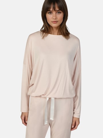Chemise de nuit Myjama en beige : devant