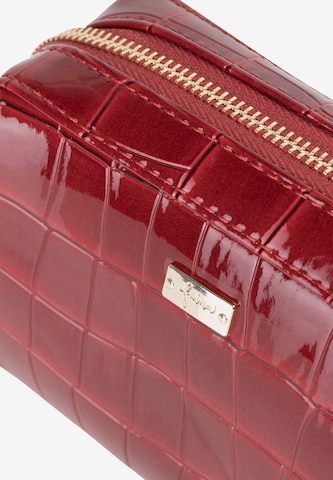 faina Kozmetična torbica 'Koosh' | rdeča barva
