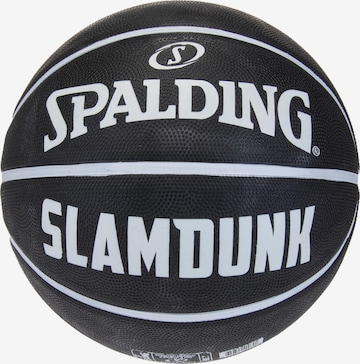 SPALDING Ball 'Slam Dunk' in Schwarz: predná strana