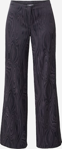 Wide Leg Pantalon 'Rosanna' Bella x ABOUT YOU en gris : devant