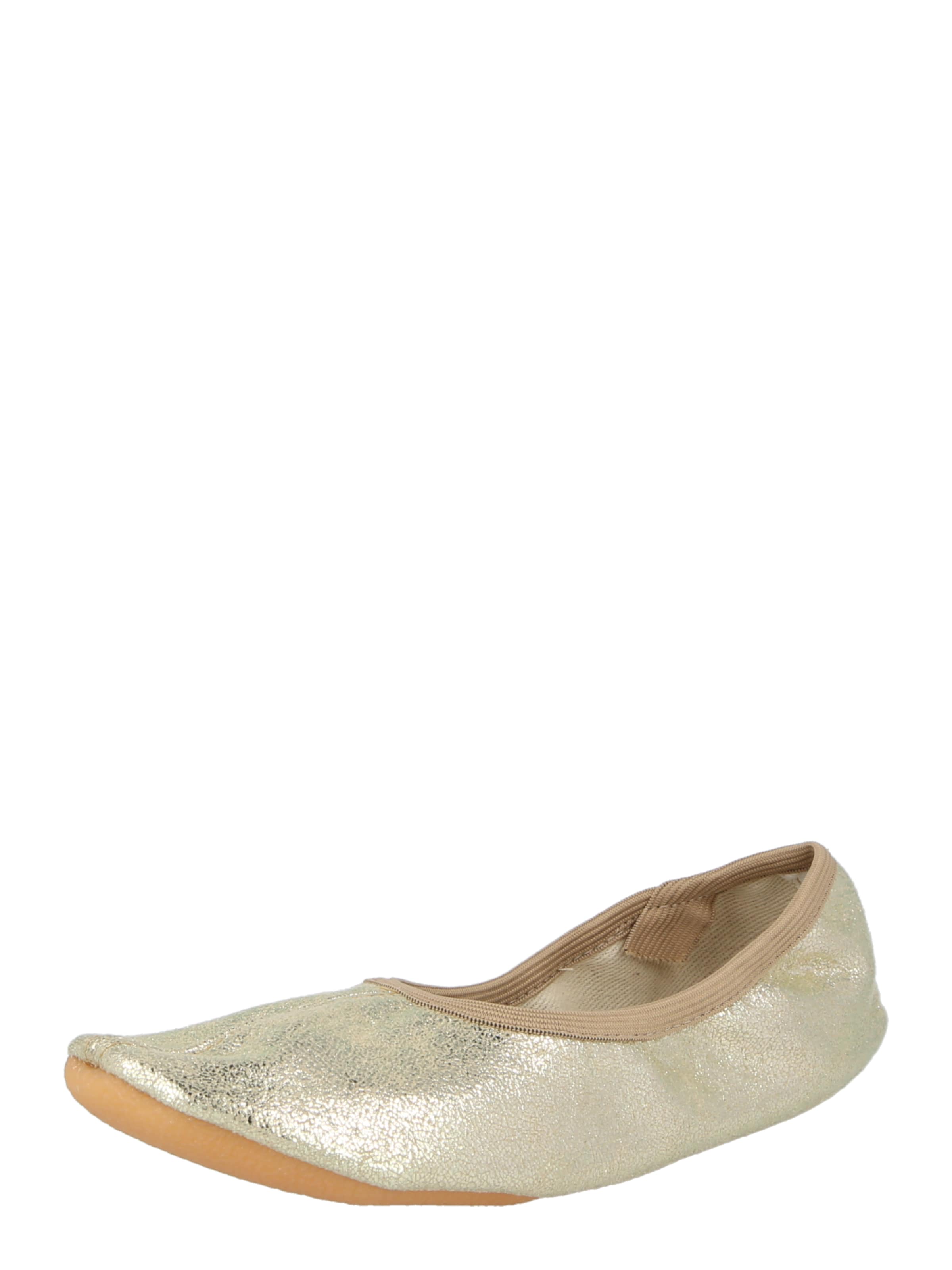 BECK Ballerinasko i guld: forside