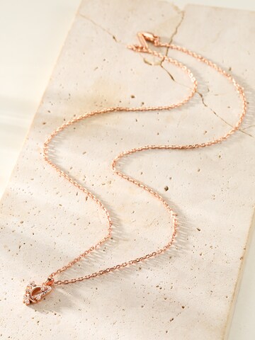 Hey Happiness - Cadena 'Moon and Star' en oro