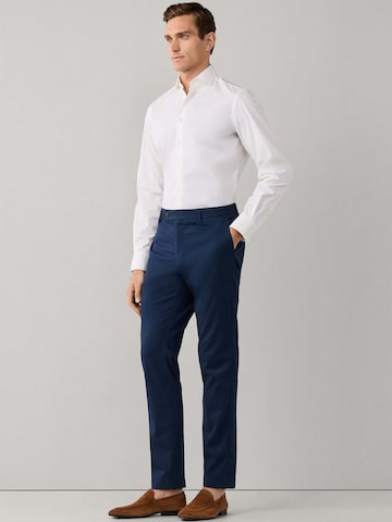 Coupe slim Pantalon chino Hackett London en bleu