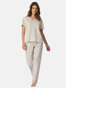 SCHIESSER Slaapshirt ' Mix & Relax ' in Wit