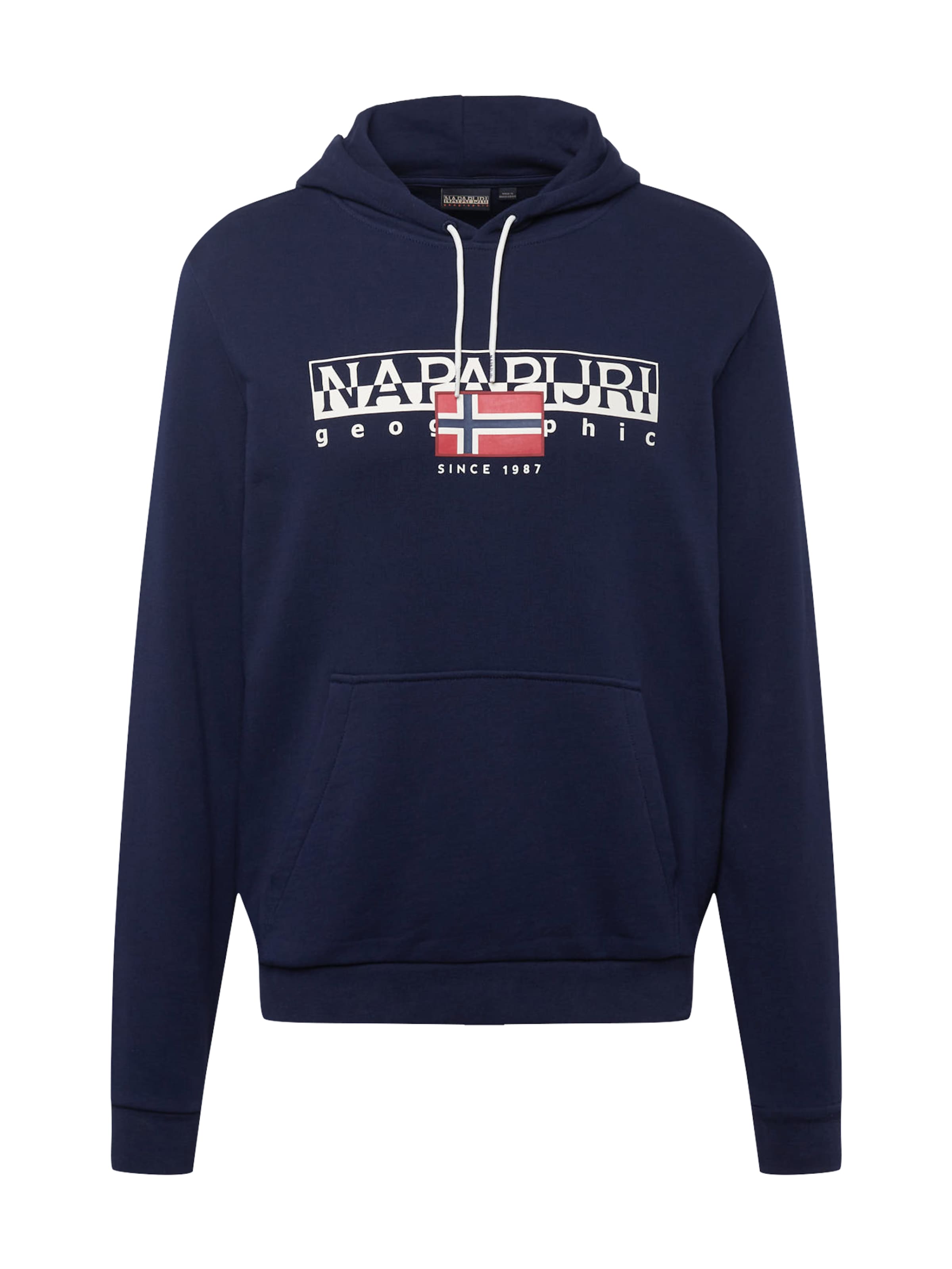 NAPAPIJRI Sweatshirt 'AYLMER' in Blue: front