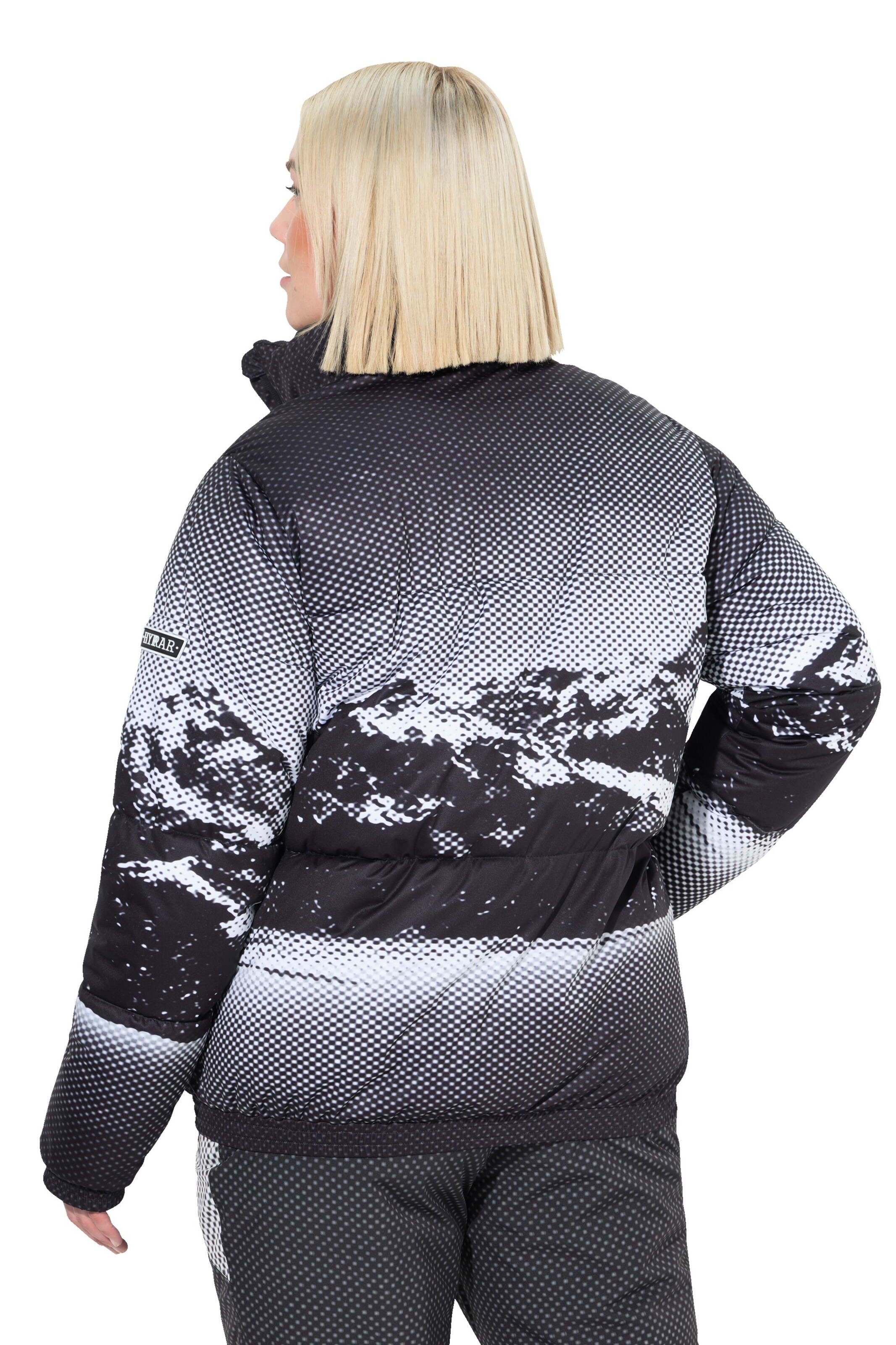 Ulla Popken Winterjas in Zwart