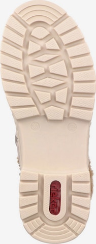 Rieker Schnürstiefel in Beige