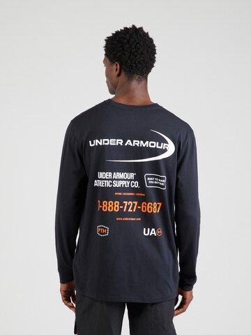 UNDER ARMOUR Funkční tričko – černá: přední strana