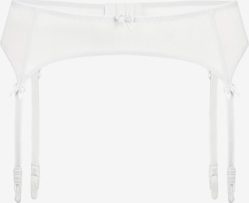 TEYLI Garters 'Eleonora' in White: front