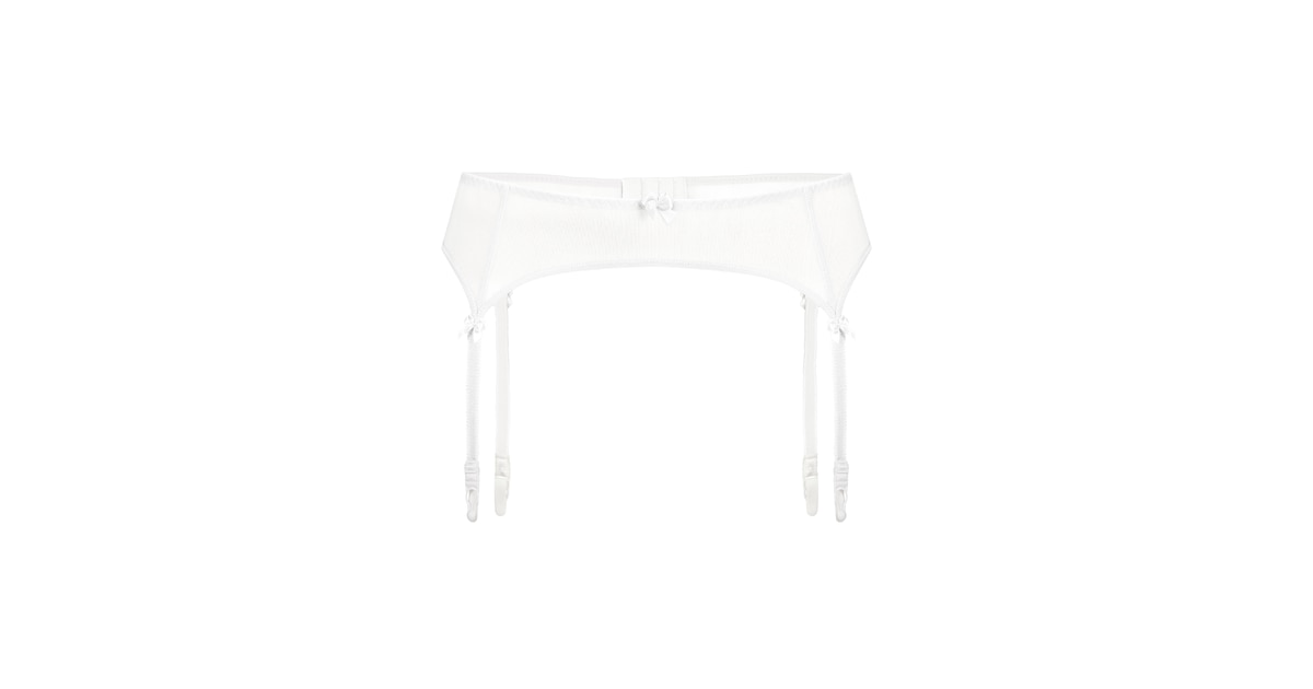 TEYLI Stockings with Garter Belts 'Eleonora' in White | ABOUT YOU